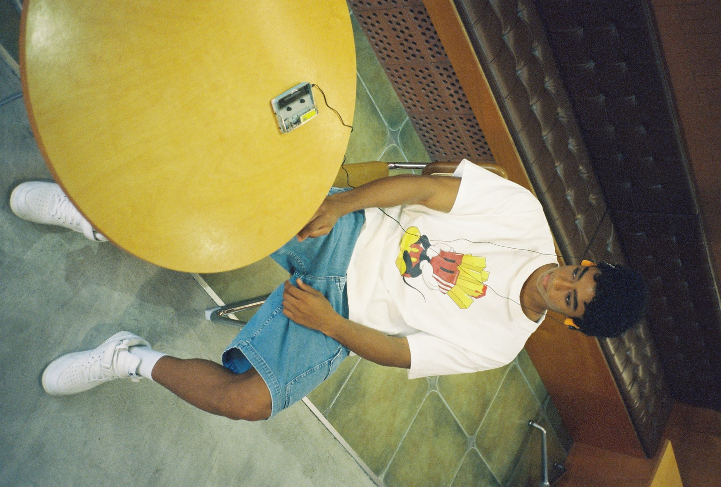 PUREY French Fries Mickey “get the money” tee