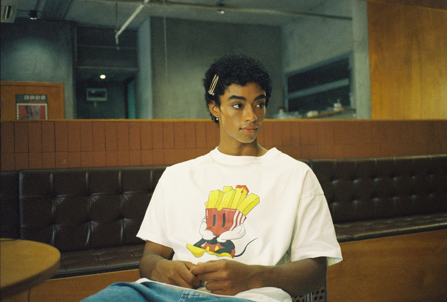 PUREY French Fries Mickey “get the money” tee