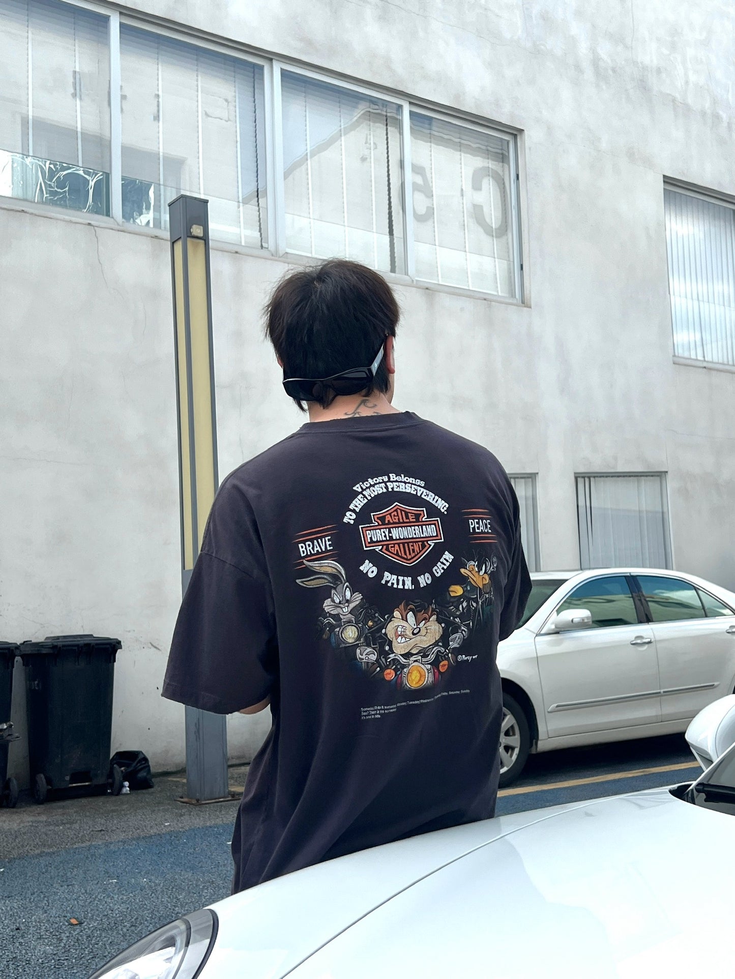 Purey Looney Tunes Bugs Bunny Harley Tee