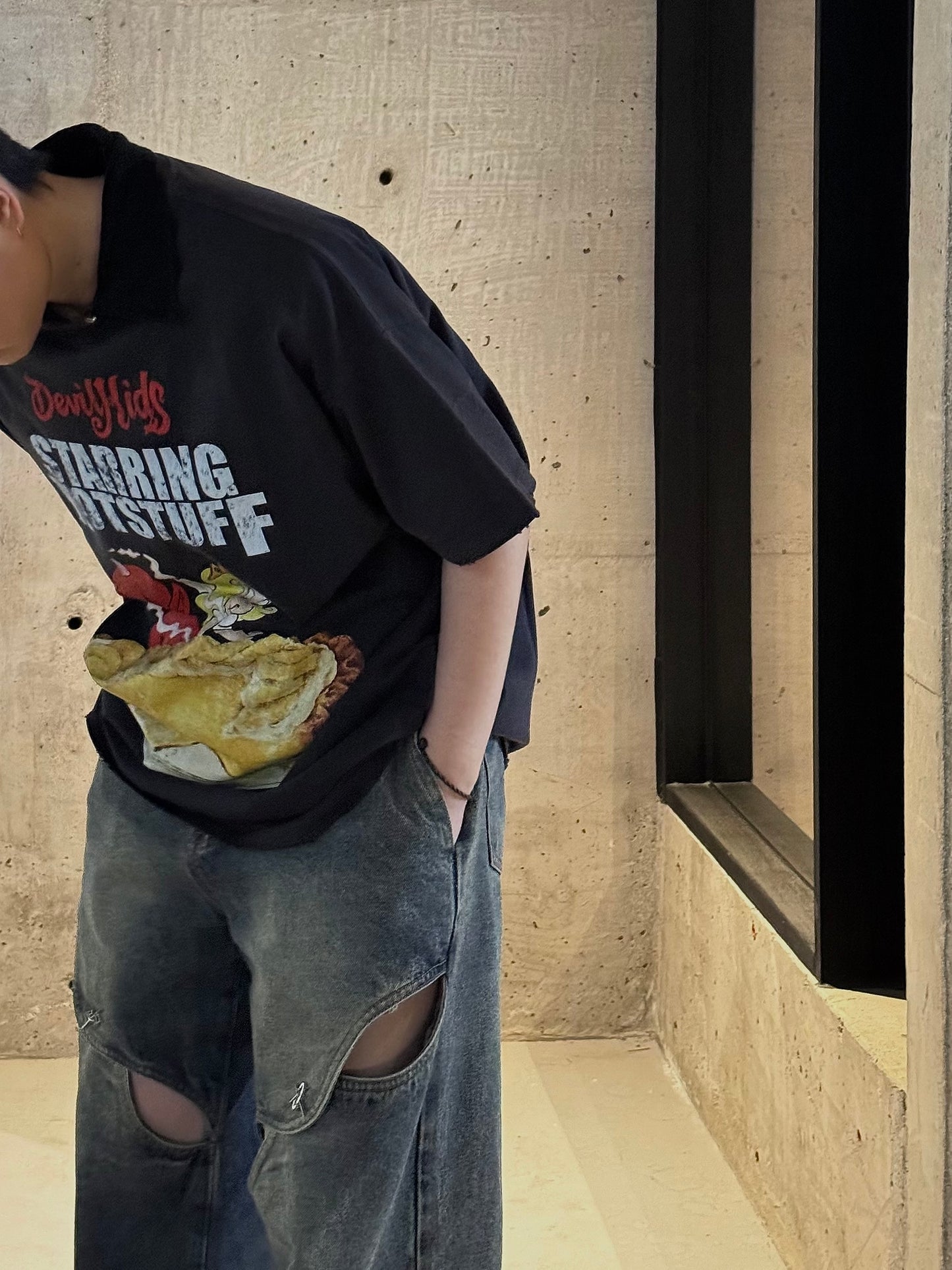 PUREY 24SS Gluttonous Devil Kids tee