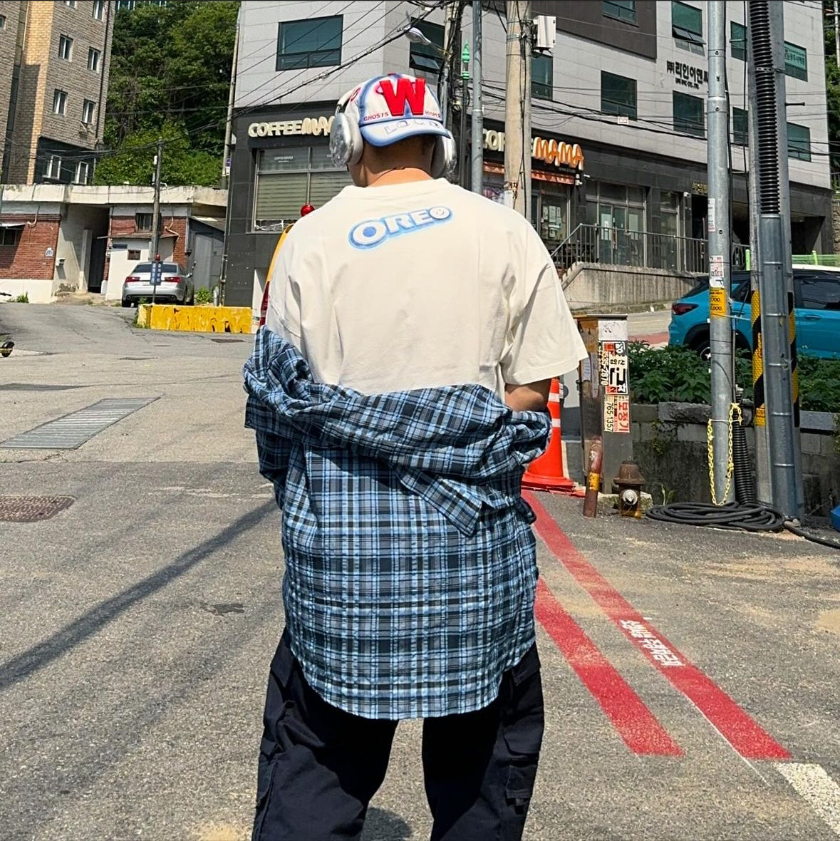 Purey 24ss Oreo Printed Tee