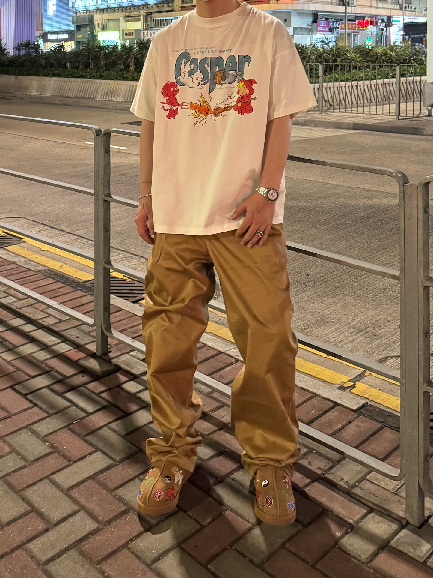 PUREY 24SS Casper with his friends tee