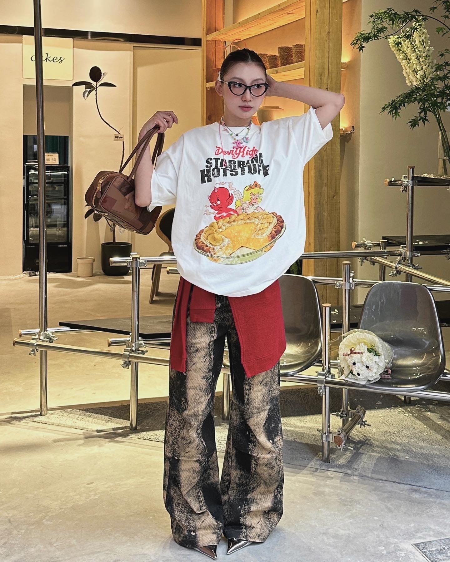 PUREY 24SS Gluttonous Devil Kids tee