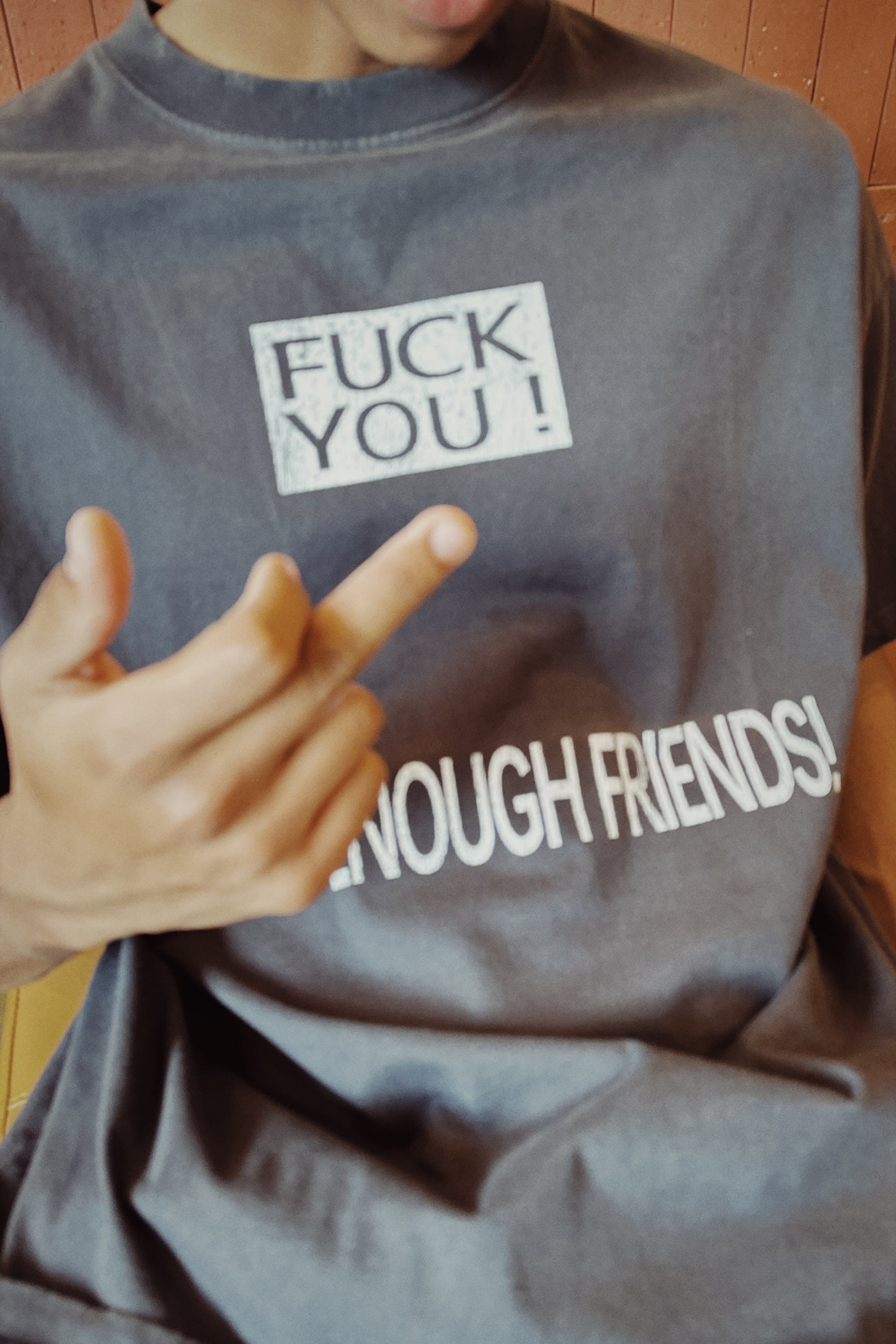 PUREY “FU*k You” I have enough friends tee