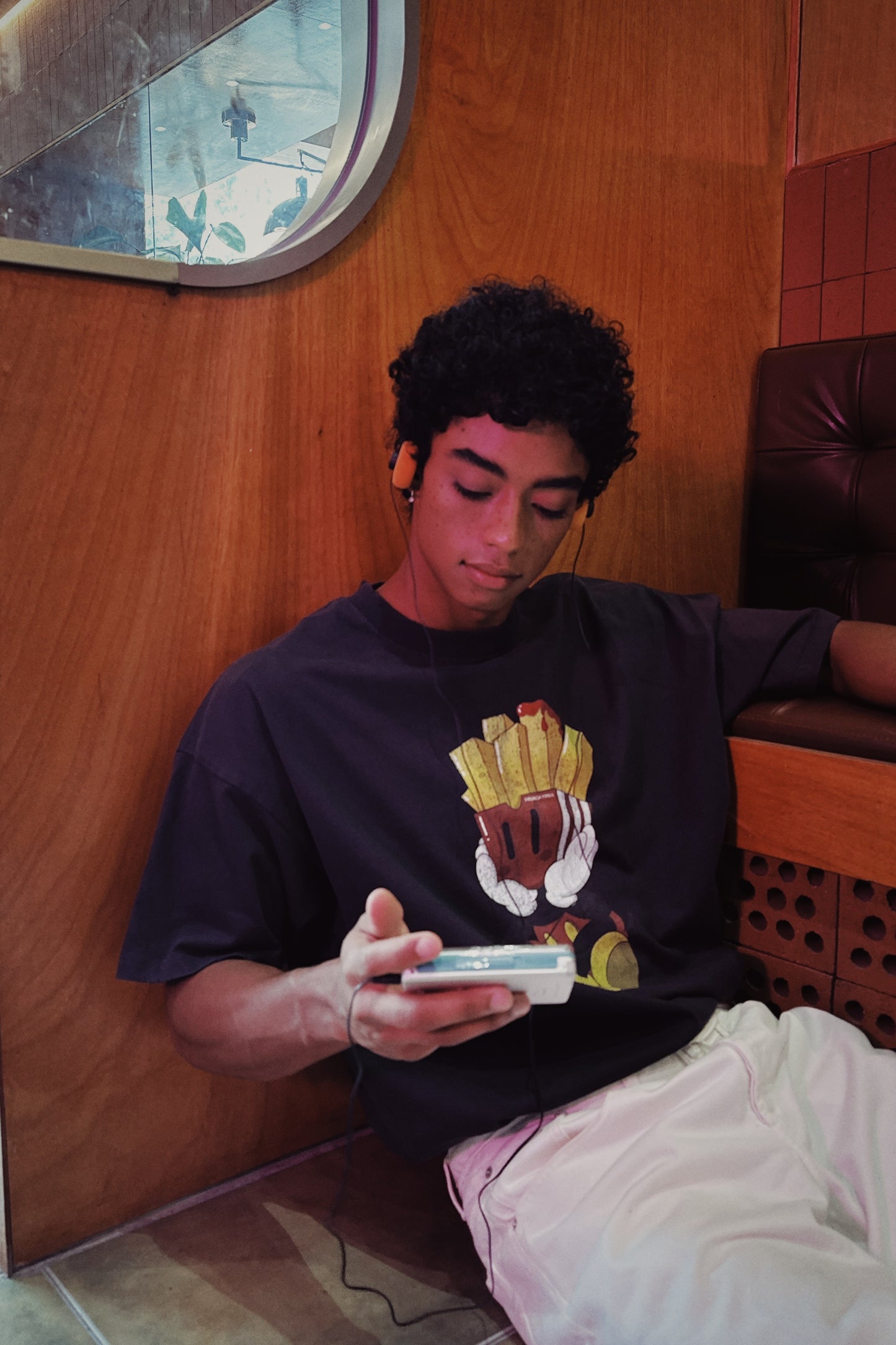 PUREY French Fries Mickey “get the money” tee