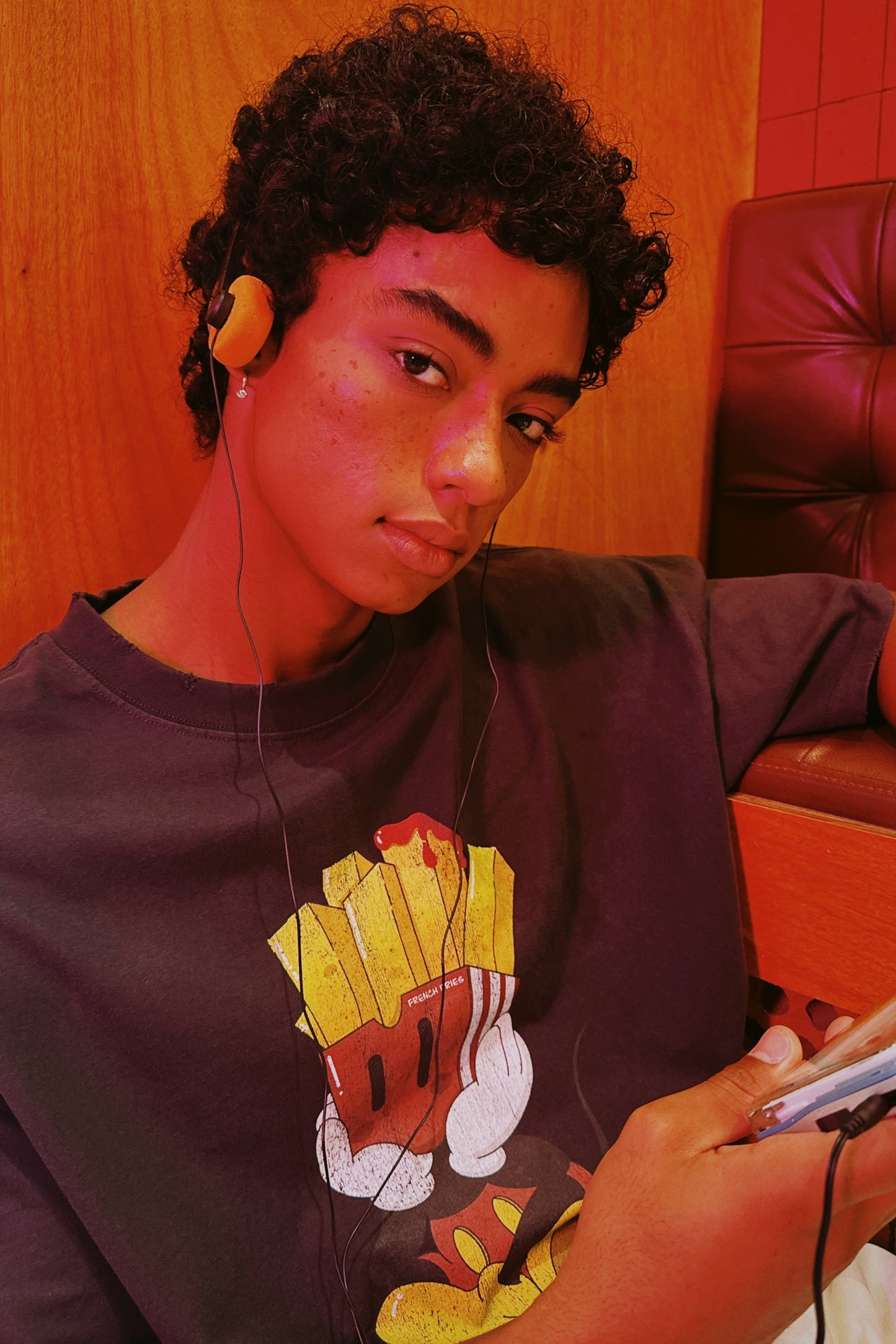 PUREY French Fries Mickey “get the money” tee