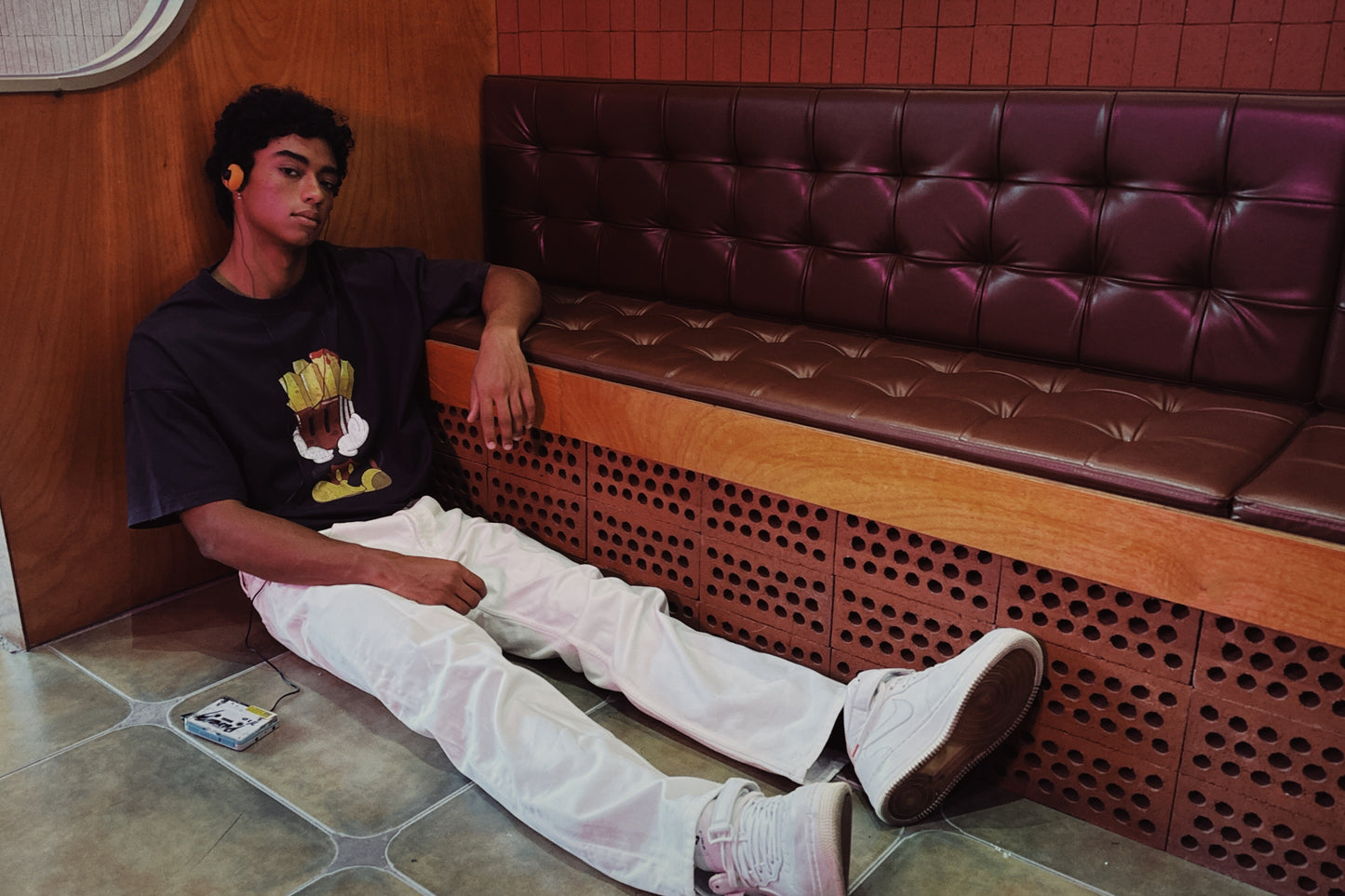 PUREY French Fries Mickey “get the money” tee