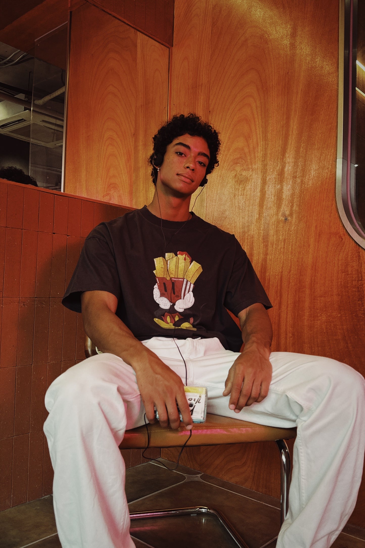 PUREY French Fries Mickey “get the money” tee