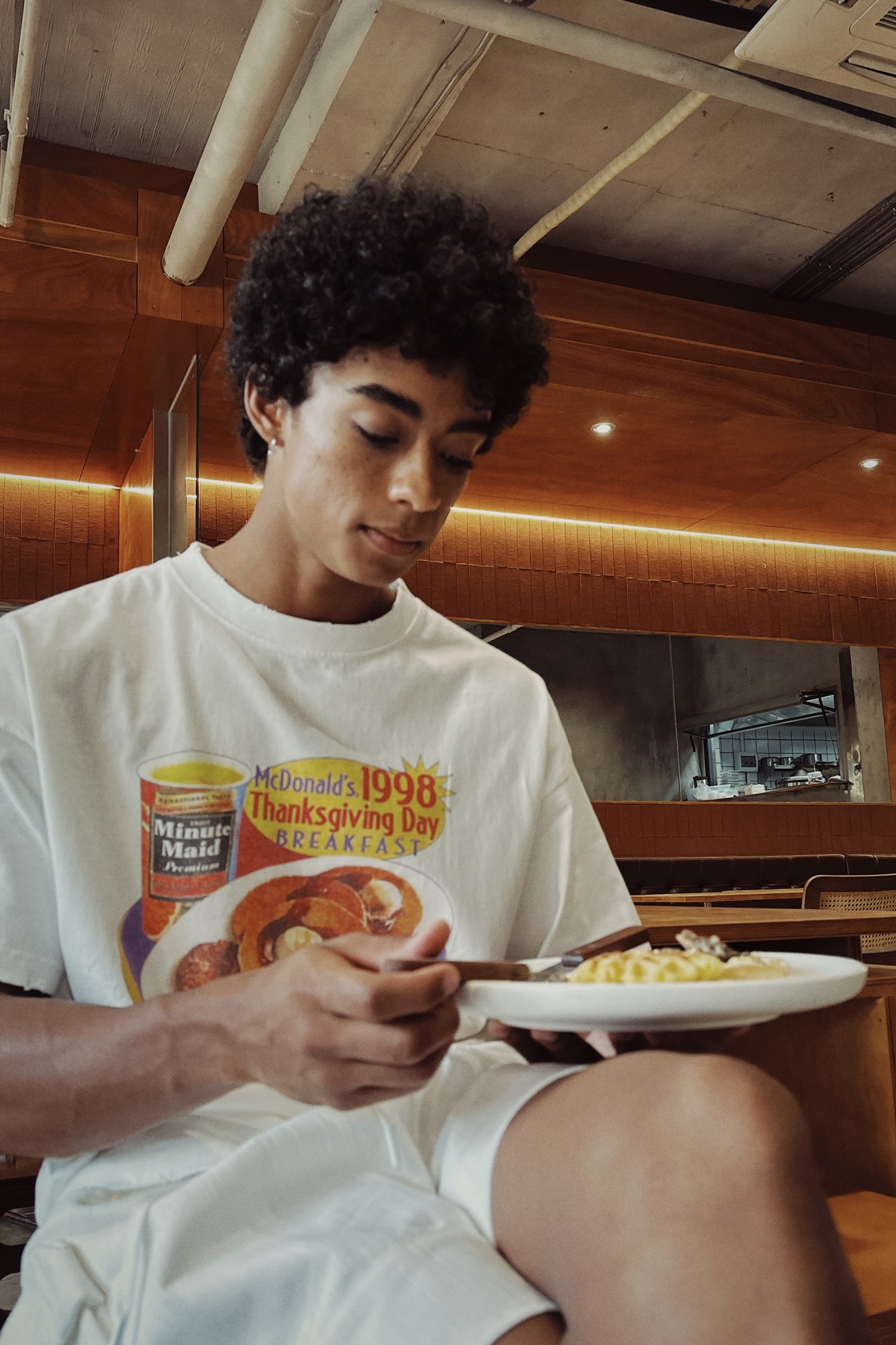 Purey 1998 Thanksgiving day breakfast tee