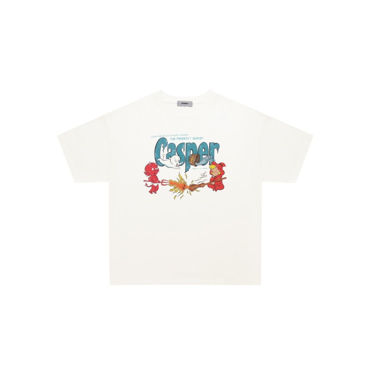 PUREY 24SS Casper with his friends tee