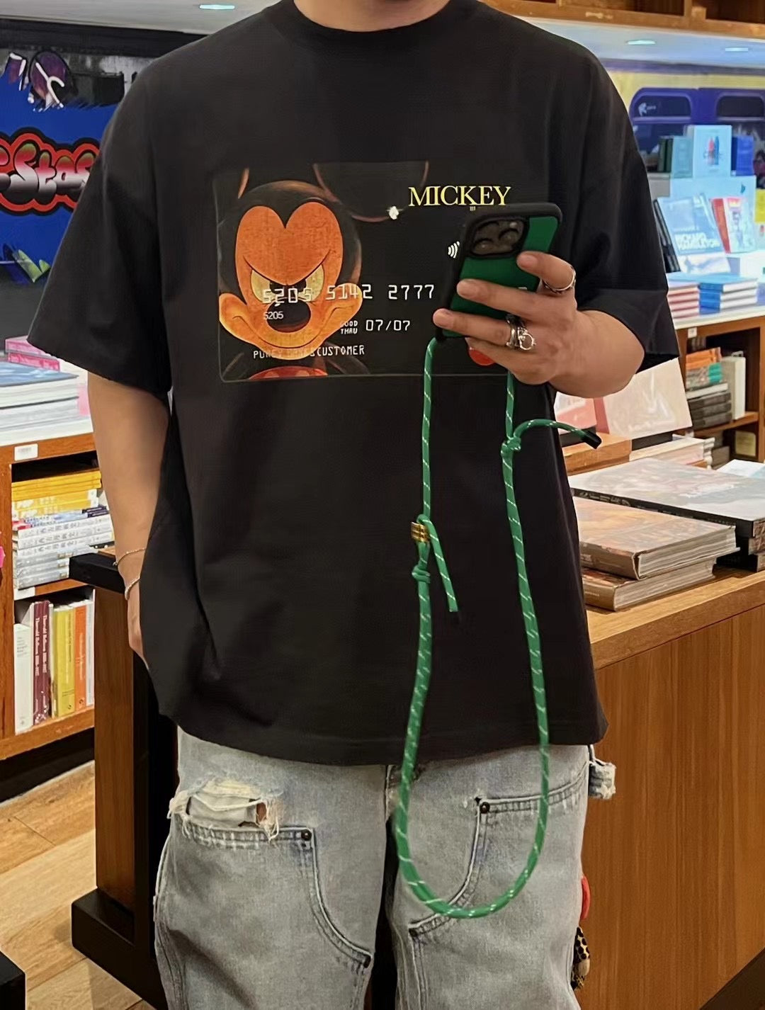 Purey 24SS Mickey Mastercard tee
