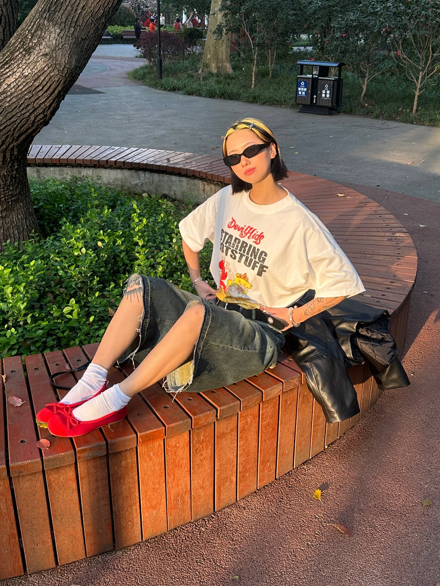 PUREY 24SS Gluttonous Devil Kids tee