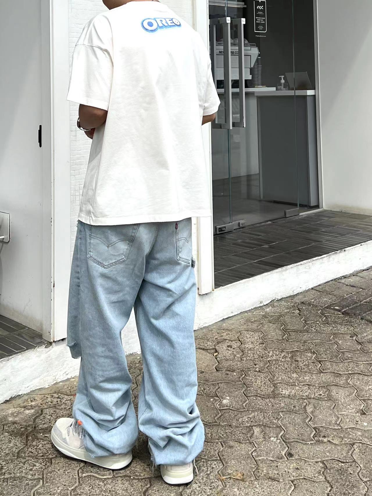 Purey 24ss Oreo Printed Tee