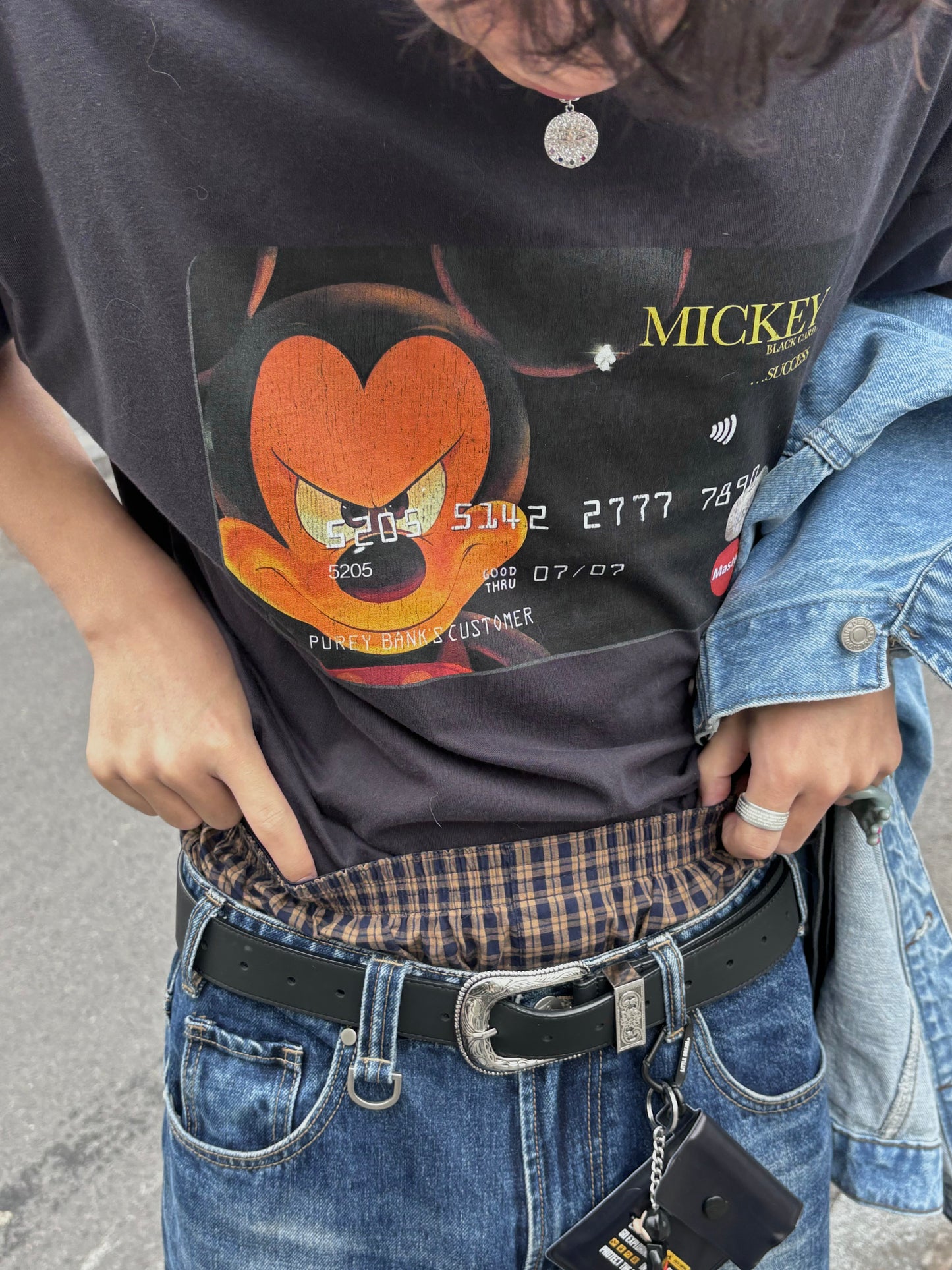 Purey 24SS Mickey Mastercard tee
